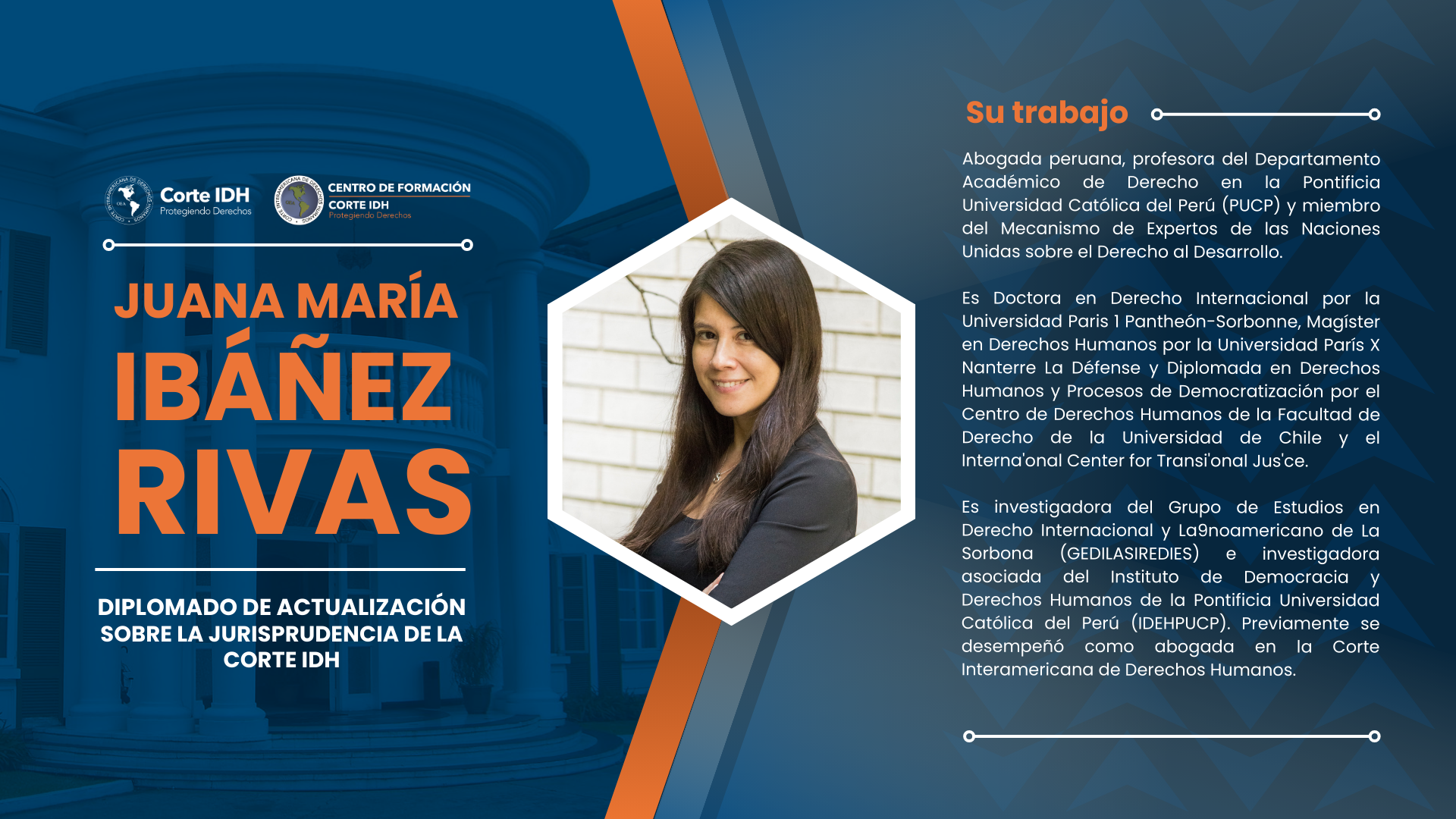 Ponente Juana María Ibáñez Rivas